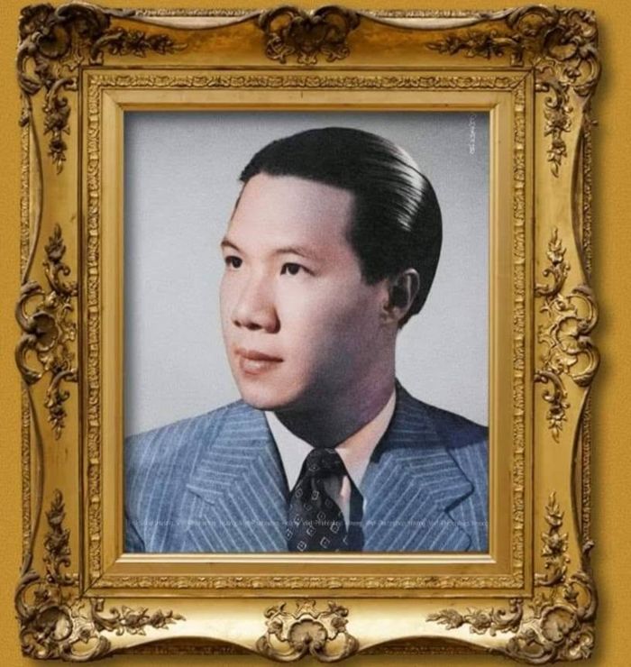 Portrait de l'empereur Bảo Đại